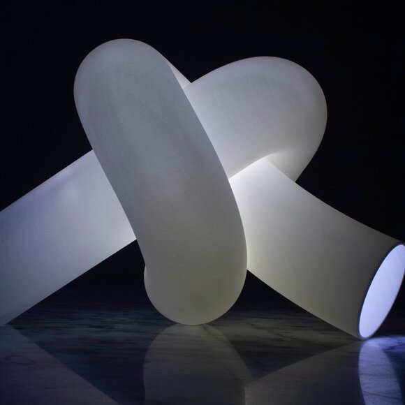 Authentic Designer Ingo Maurer Knot 2 Sculptural Designer Lamp, Mid-Century, MCM - Picture 3 of 8